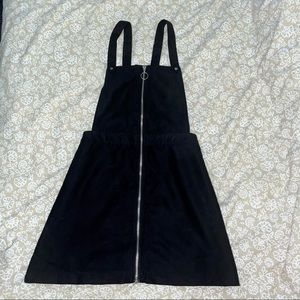 NWOT H&M black overall dress